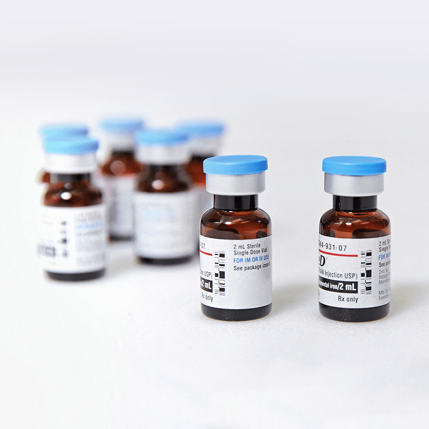 Vials of medicine