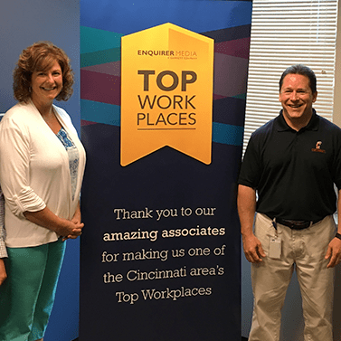 Besse associates celebrating being a top workplace