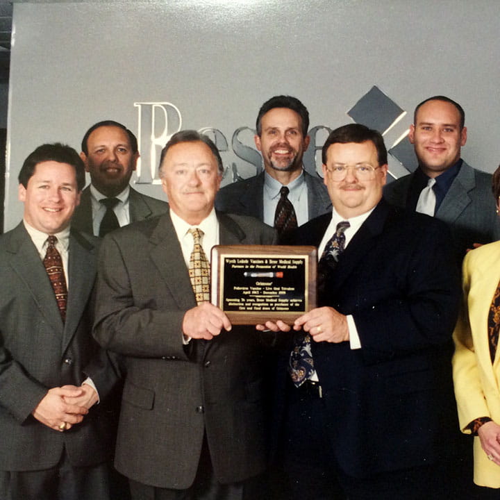 The Besse leadership in 1999