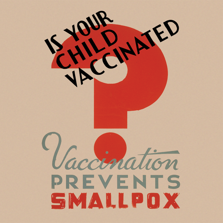 Smallpox vaccination poster