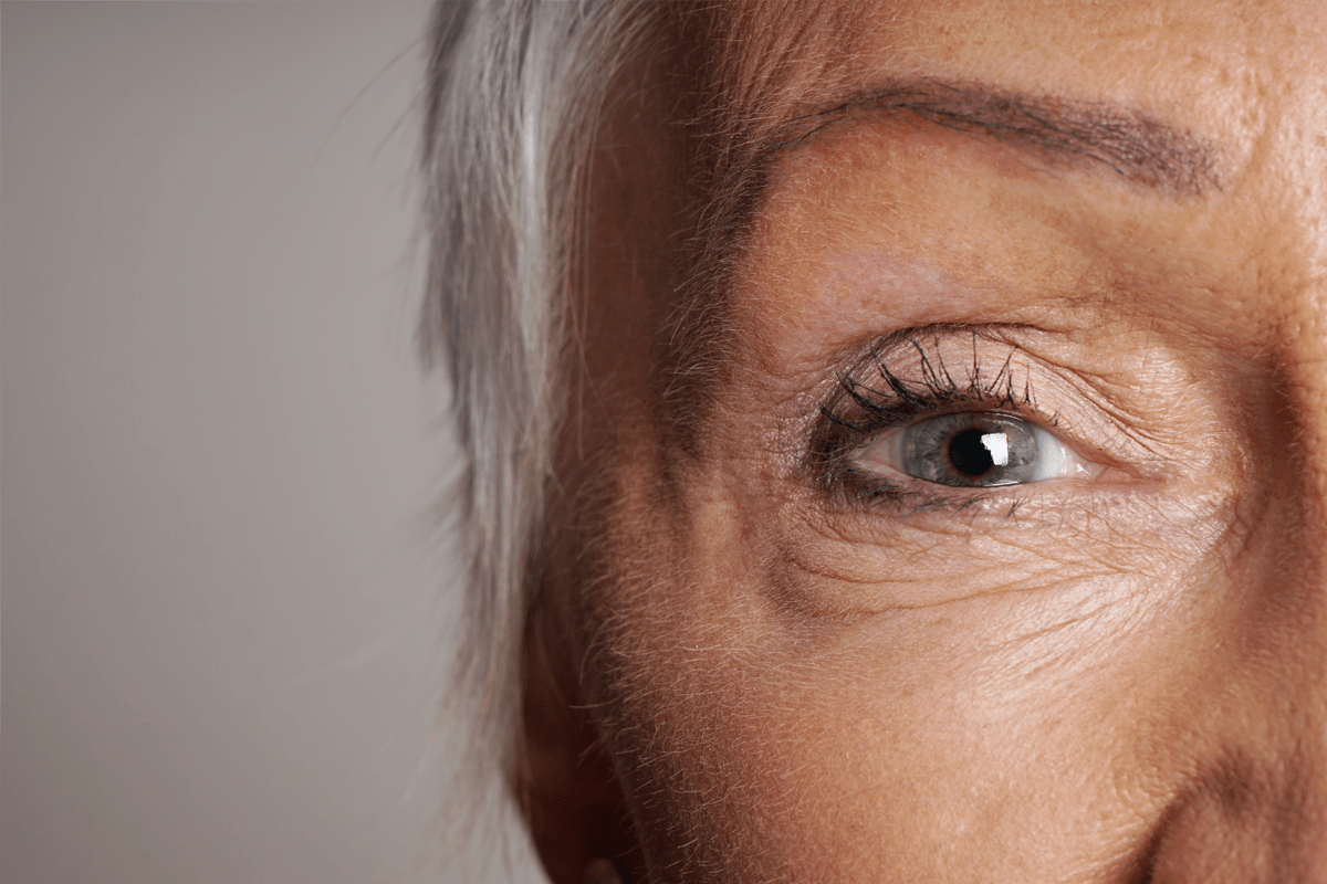 Close up of eye