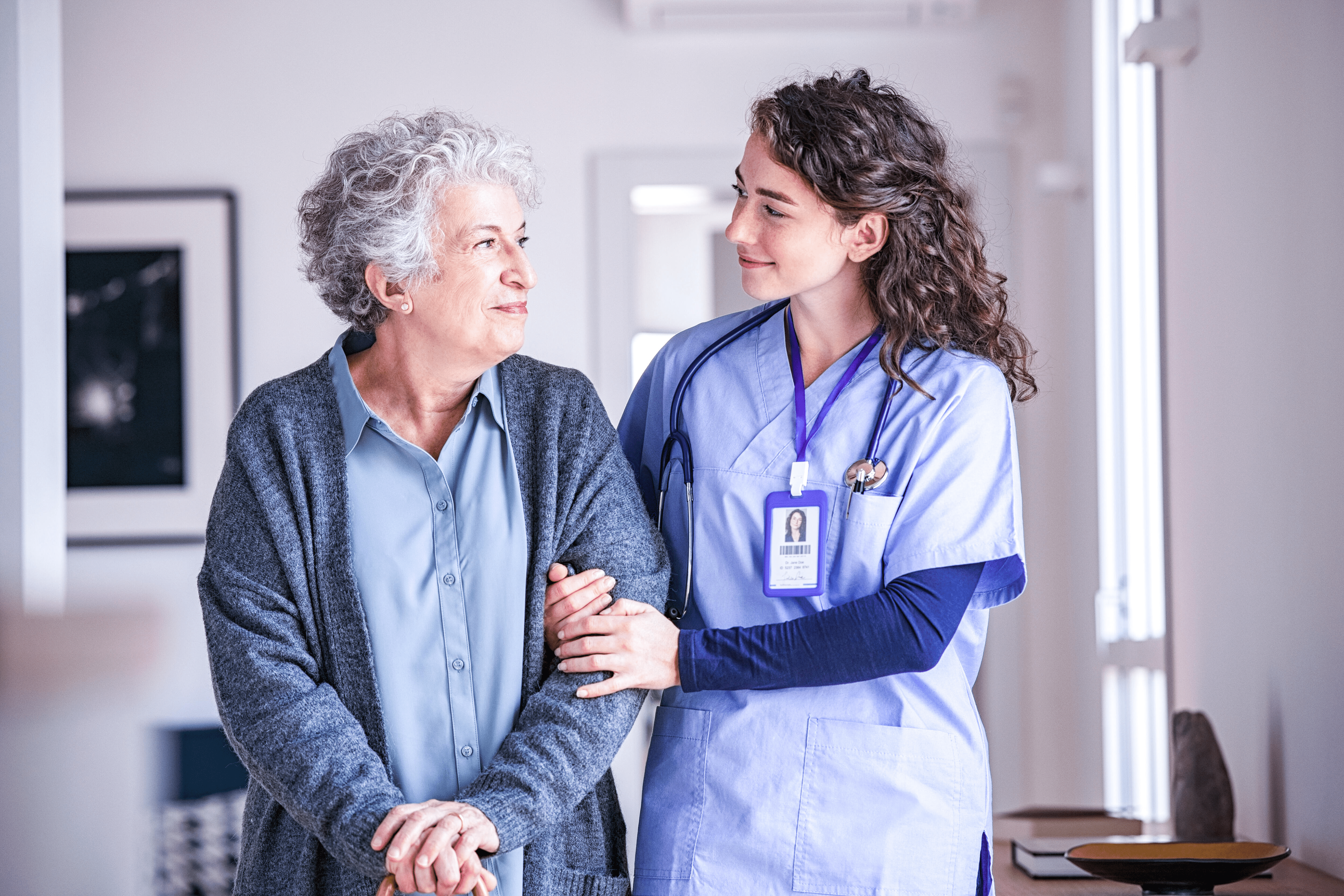 doctor with patient